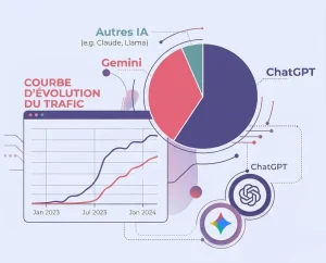Part de marché des IA : au-delà du buzz, quelle est la réalité ?